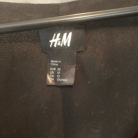 Taylor Swift H&M button down bird dress size 12 - Picture 3 of 9